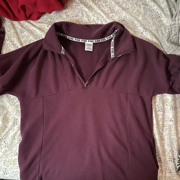 Victoria’s Secret PINK quarter zip - Picture 3 of 6